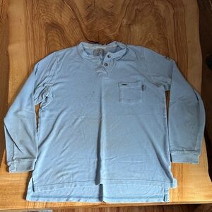 Men’s Tyndale FR Large Light Blue Long Sleeve Shirt